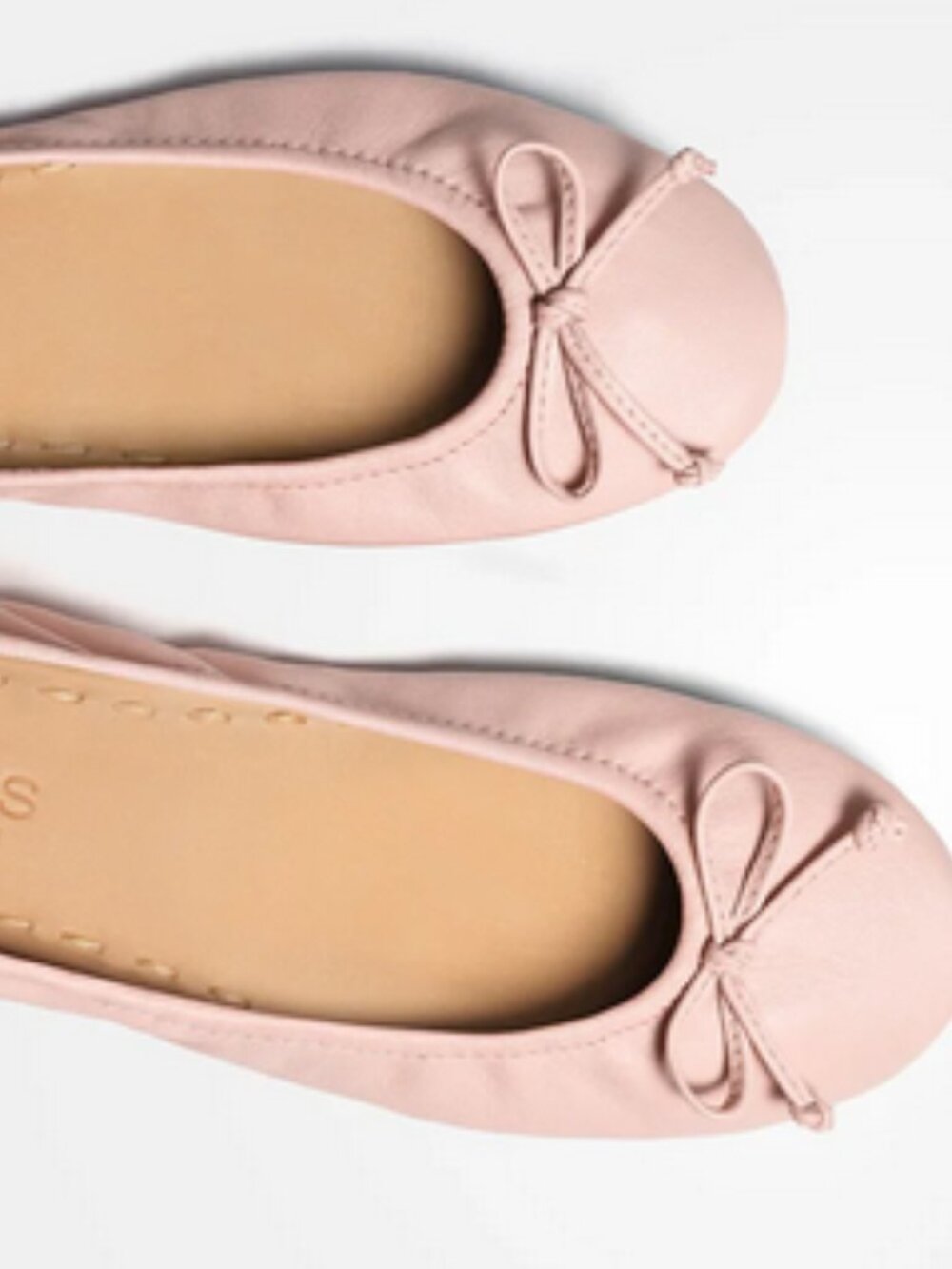 RARE Limited Edition Tieks Pink Ribbon 11 Ballet Flat Bow New Never Worn - Picture 2 of 5